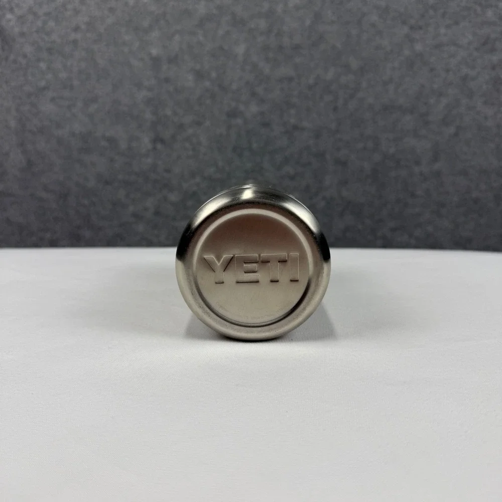YETI Rambler Colster 12 oz Can Insulator‎ Stainless Steel Silver Vacuum Sealed